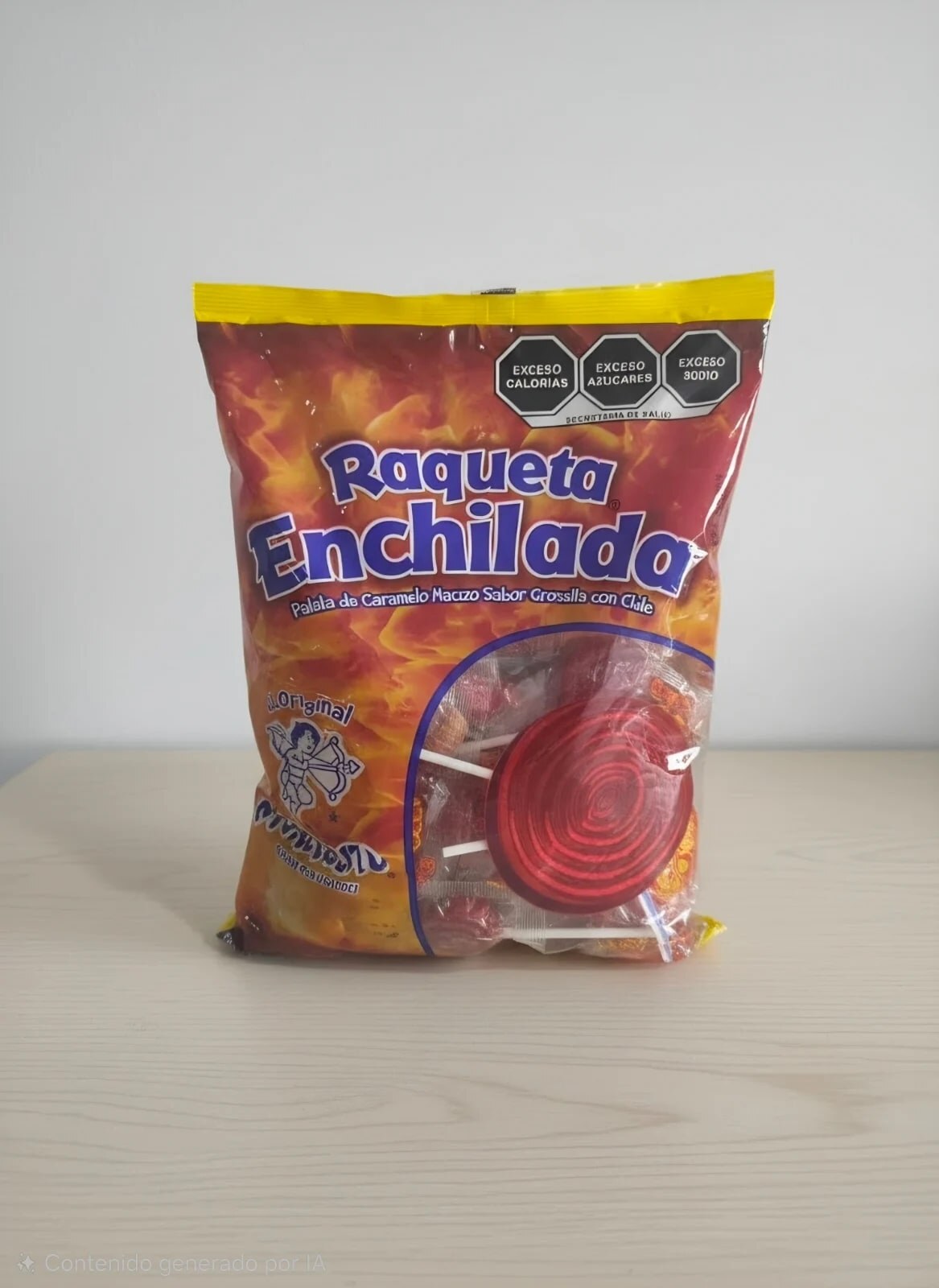Paleta Raqueta Enchilada